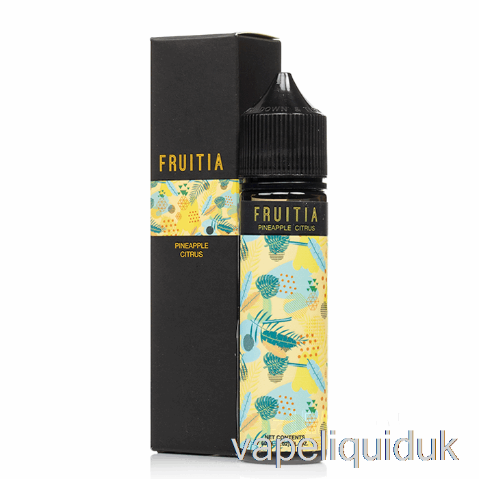 Pineapple Citrus - Fruitia - 60mL 0mg Vape Juice